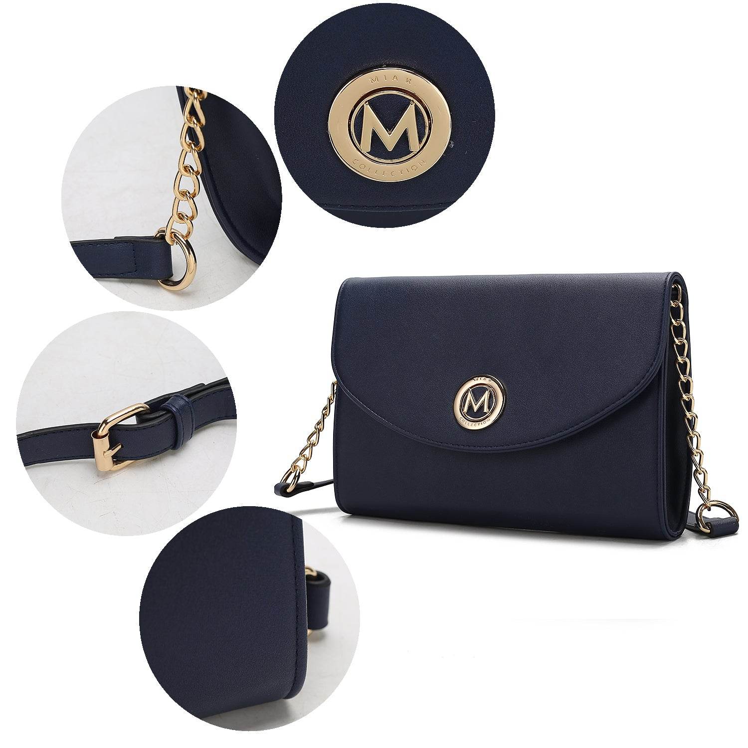 Andra Crossbody Handbag Vegan Leather Women - Dressect
