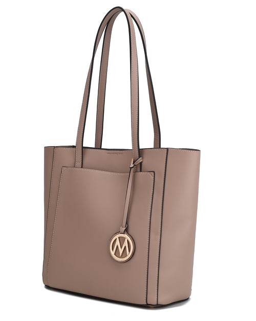 Lea Tote Handbag Vegan Leather Women - Dressect