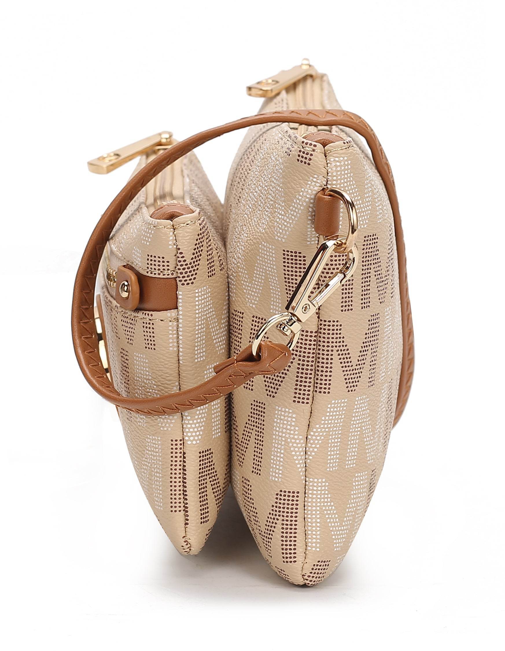 Camren M Signature Crossbody Handbag Vegan Leather Women - Dressect