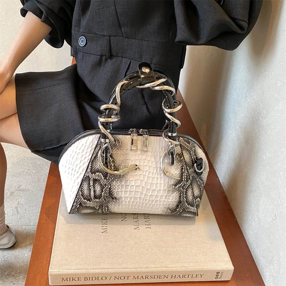 Crocodile Pattern Designer Handbags - Dressect