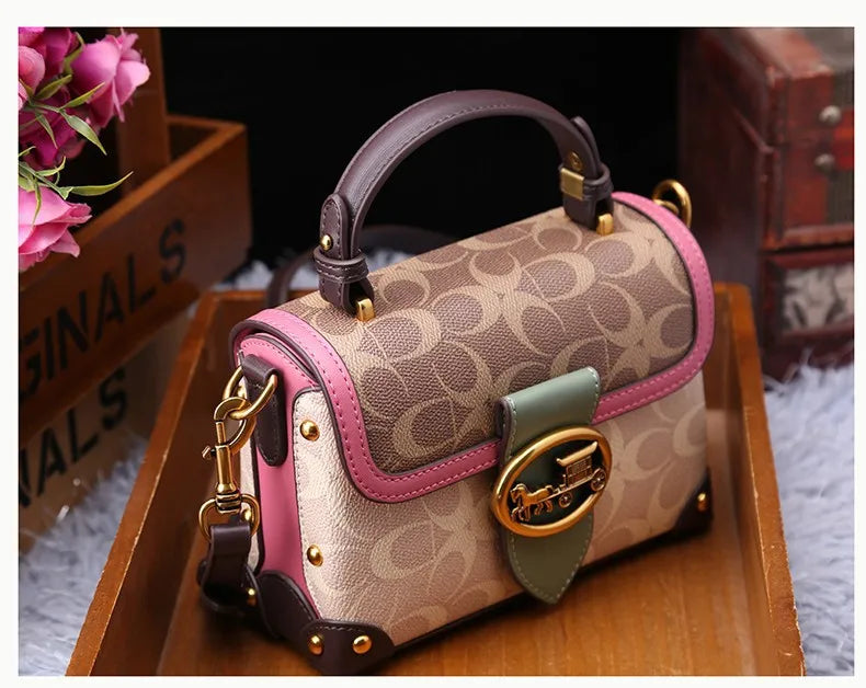 Designer High-End Carriage Crossbody Bag