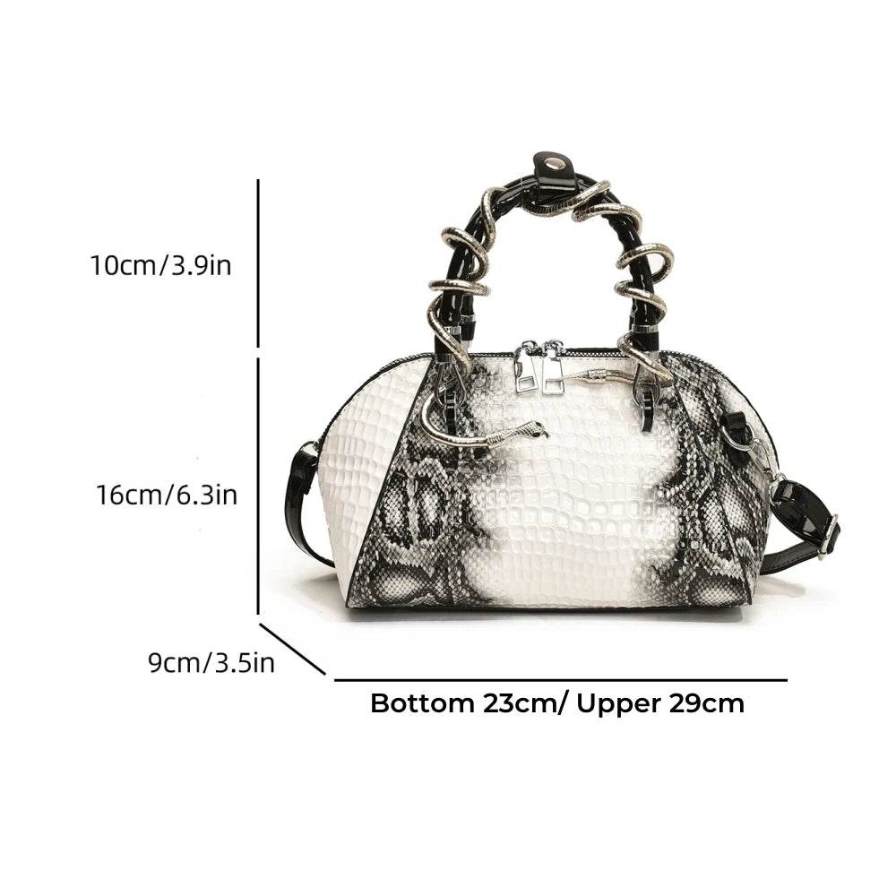 Crocodile Pattern Designer Handbags - Dressect