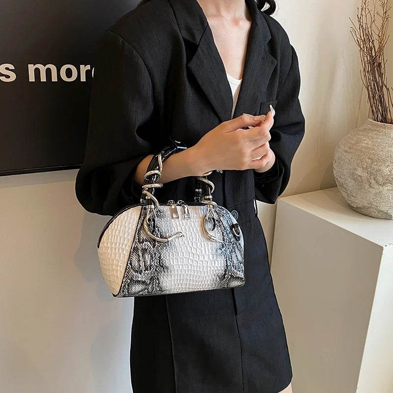 Crocodile Pattern Designer Handbags - Dressect