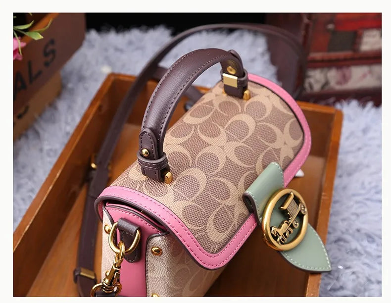 Designer High-End Carriage Crossbody Bag