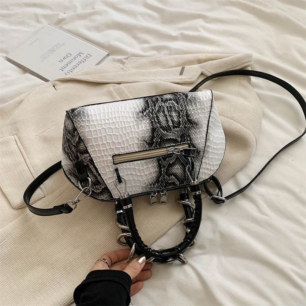 Crocodile Pattern Designer Handbags - Dressect