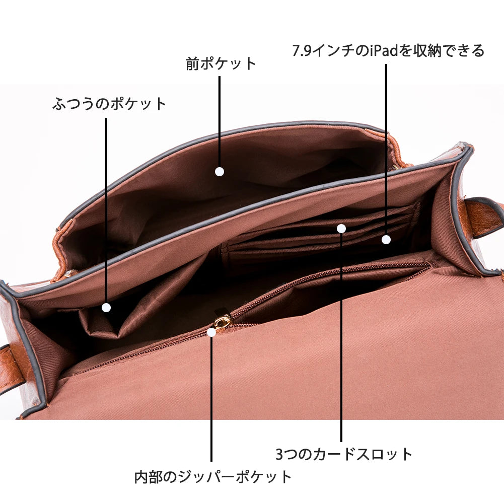 Multifunctional Large Capacity Shoulder bags Fashion Crossbody Bags