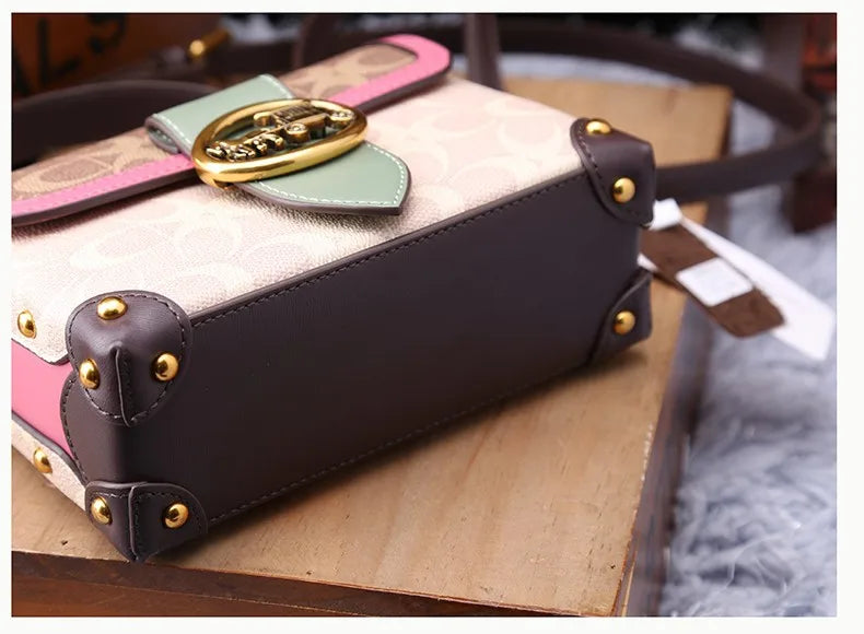 Designer High-End Carriage Crossbody Bag