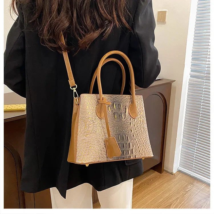 Women's Niche Retro Messenger Bags - European - American Fashion - Style Shoulder Handbags