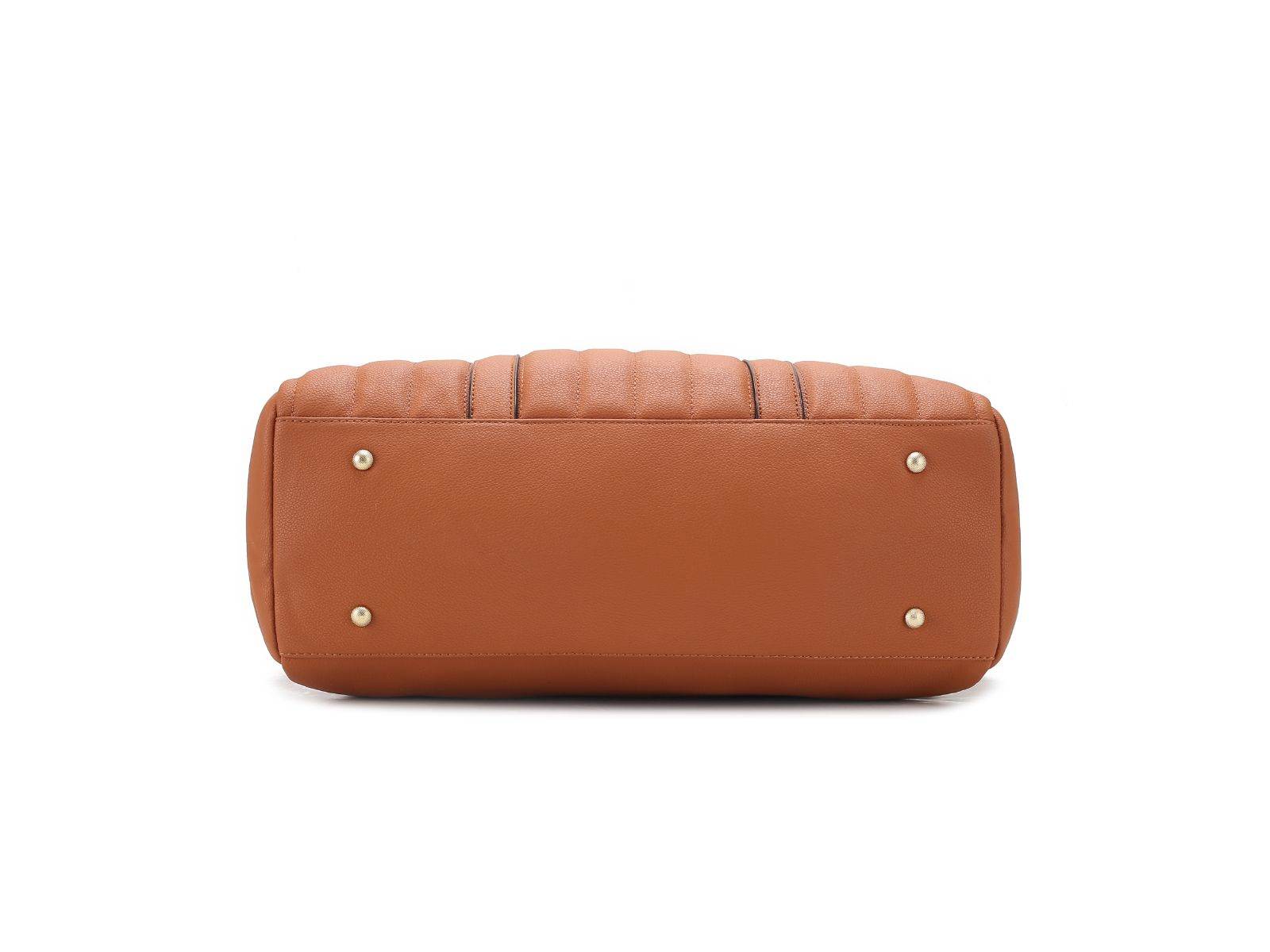 Luana Quilted Vegan Leather Women Duffle Bag - Dressect