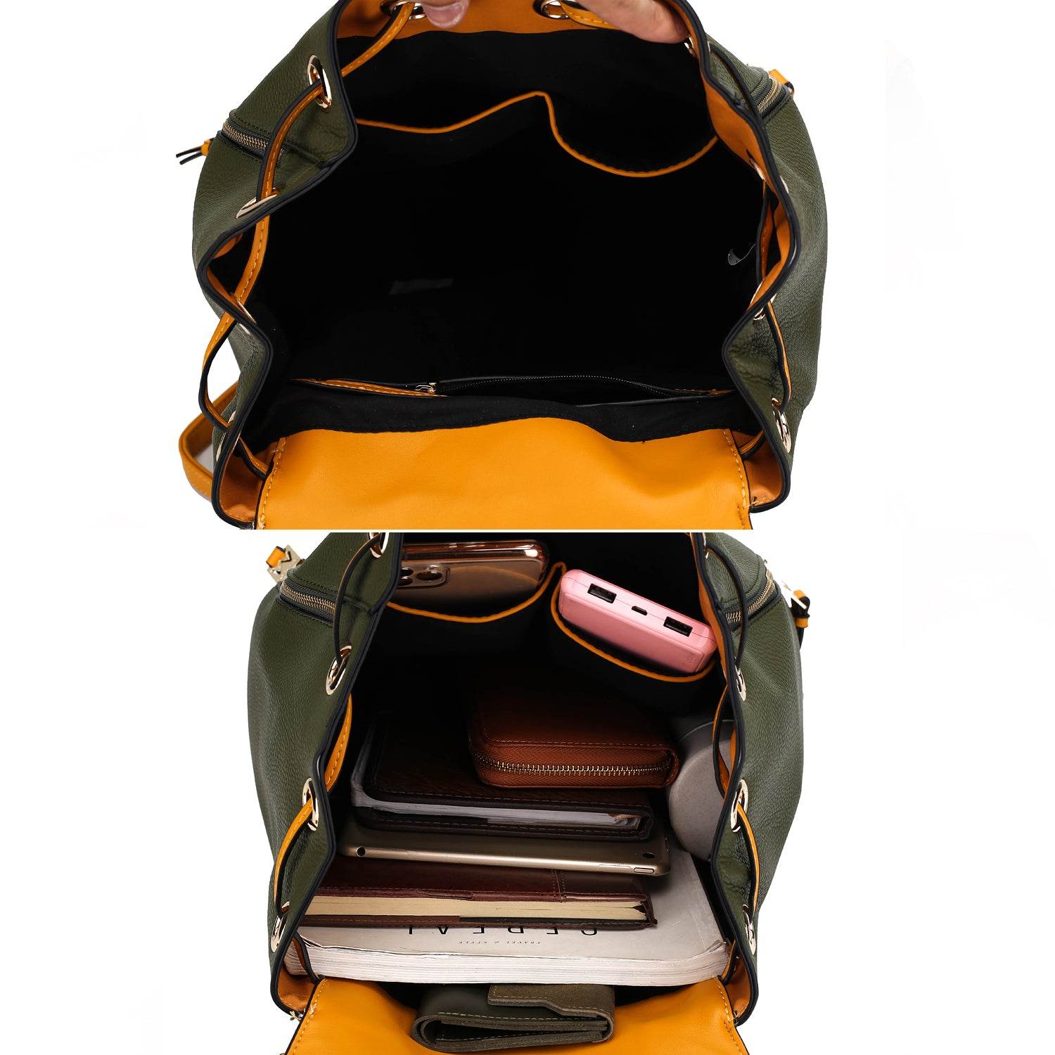 MKF Collection Kimberly Backpack Vegan Leather Women by Mia K - Dressect