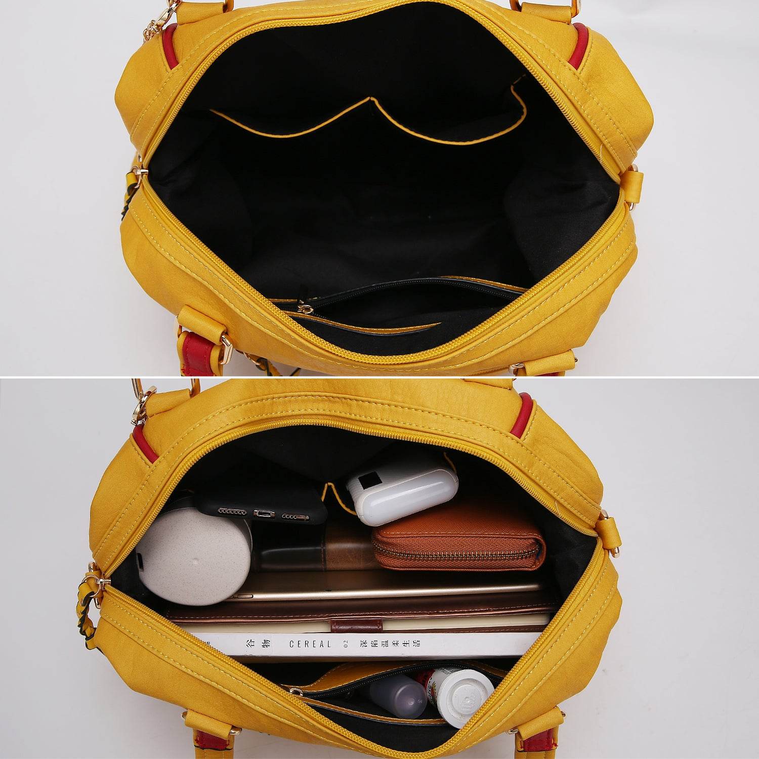 MKF Collection Opal Lightweight Satchel Bag Vegan Leather by Mia K - Dressect