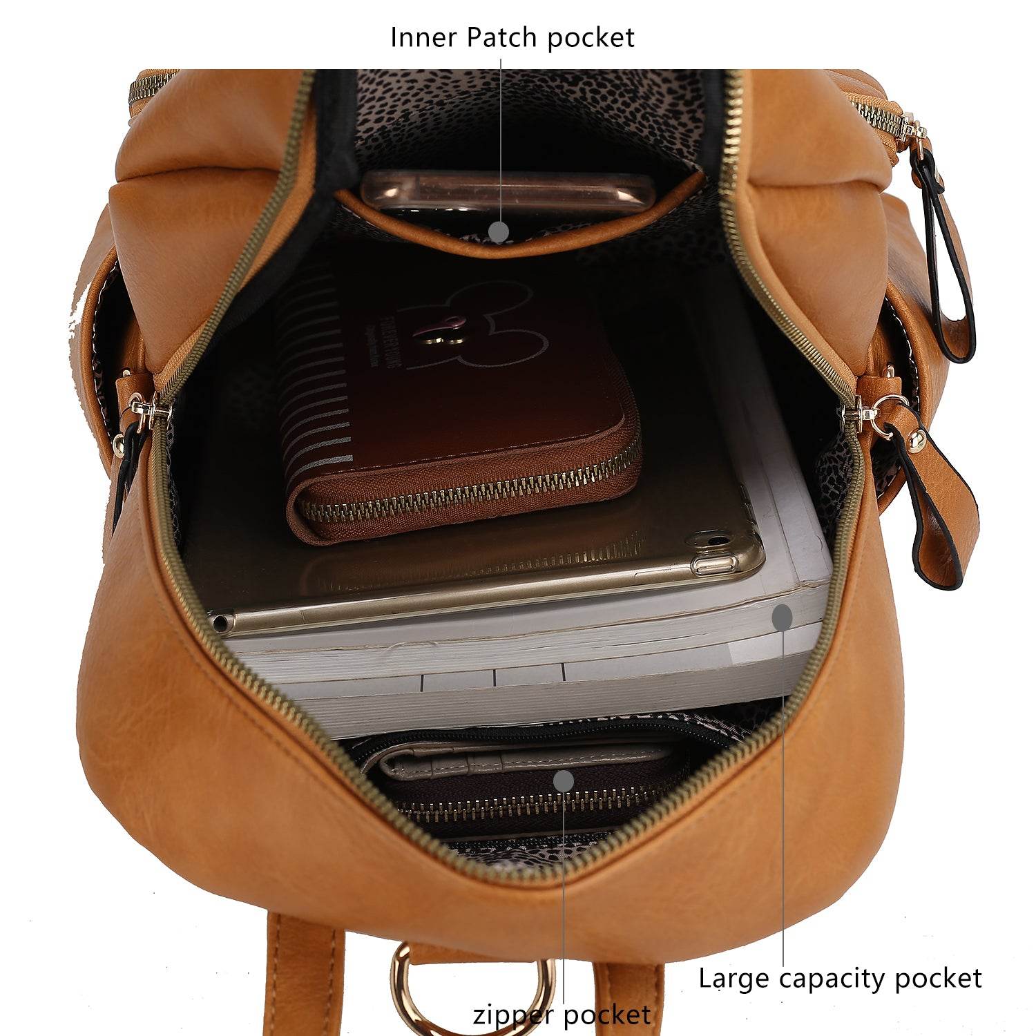 Yolane Backpack Convertible Crossbody Bag - Dressect