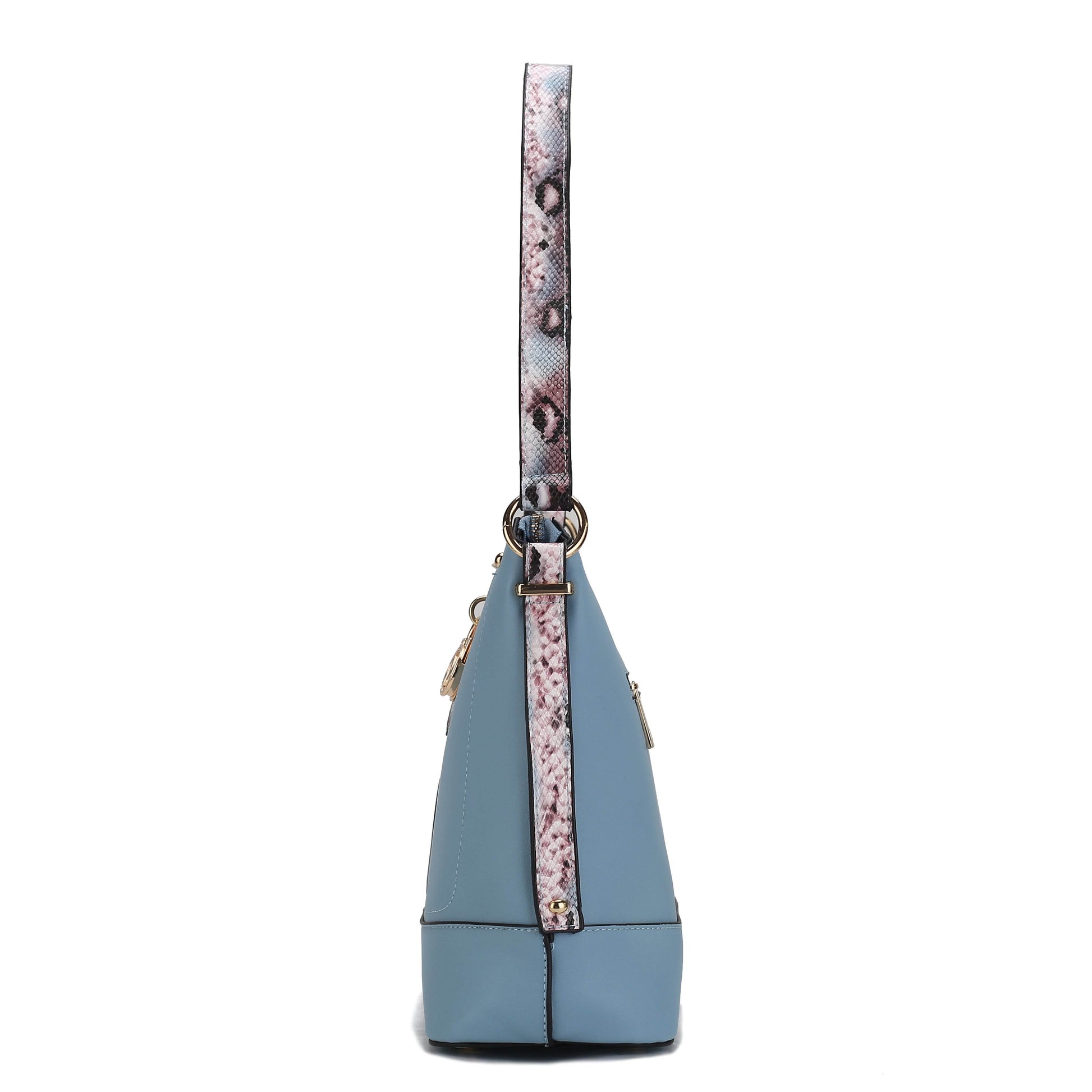 MKF Collection Ezra Snake embossed Shoulder Handbag by Mia K - Dressect