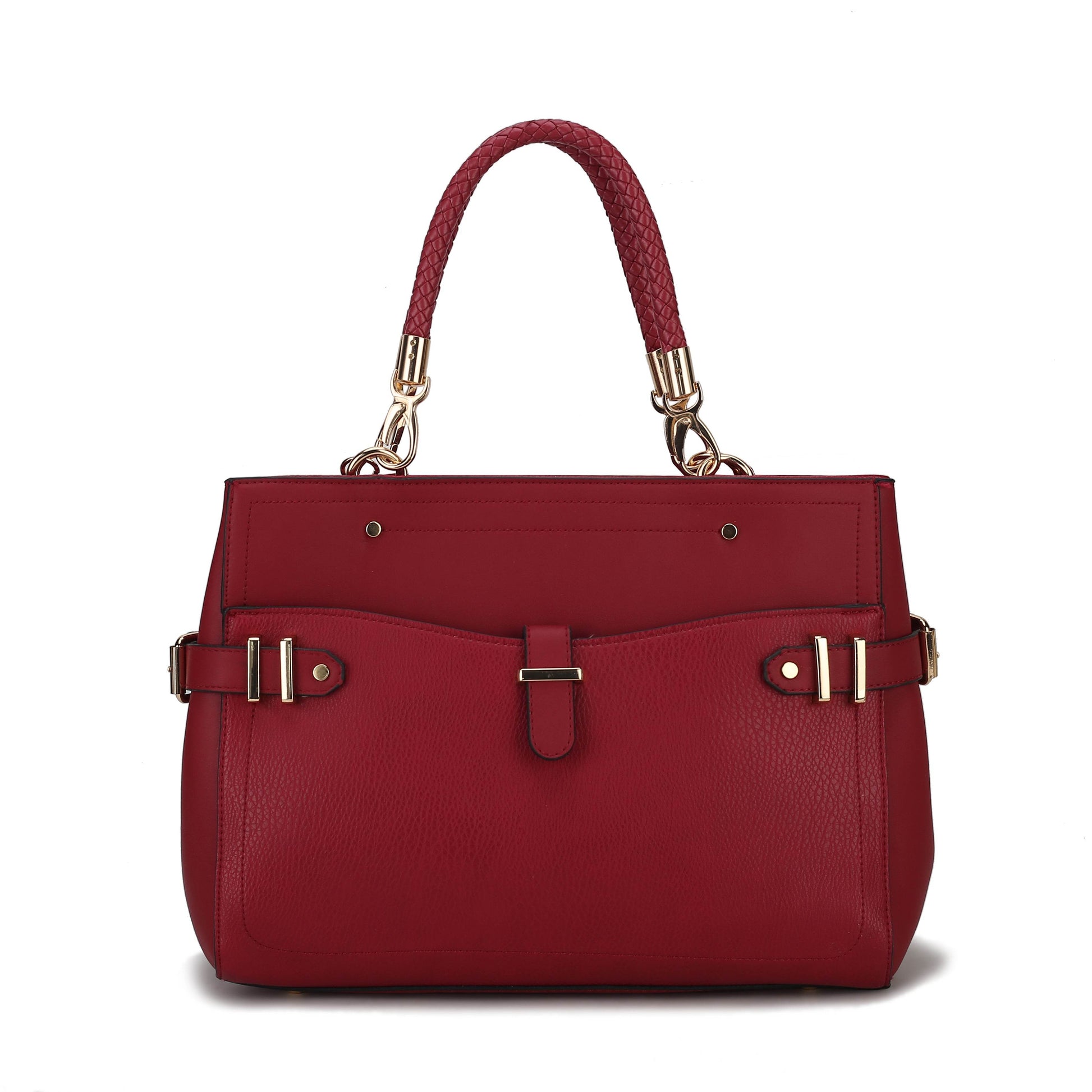 MKF Collection Tenna Vegan Leather Women Satchel Bag by Mia K - Dressect