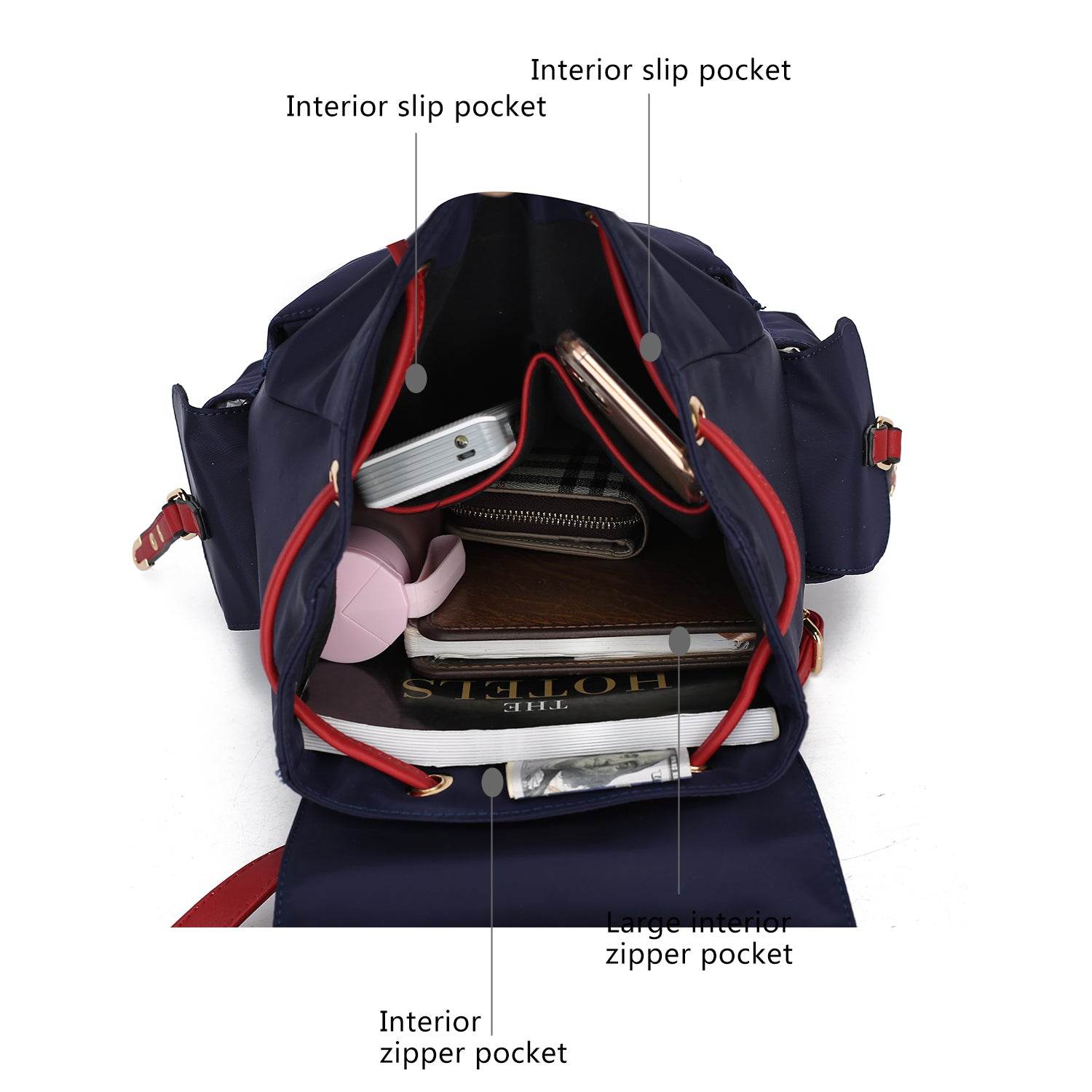 MKF Collection Paula Backpack by Mia K - Dressect